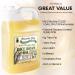 RICE BRAN OIL | 1 Gallon (128 Ounces) | Kosher | All- Natural  Made from 100% Non-GMO Rice | Rich in Vit E and Gamma Oryzanol | Unfiltered  No Trans Fat and Heart Healthy | by Heavenly Chef - Buy Online on GoSupps.com