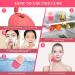 Shop Ice Roller & Gua Sha Facial Tool - Pink Ice Cube Massager for Eye Bags Wrinkles & Lifting - Best Skin Care for Women & Girls - Buy Online on GoSupps.com