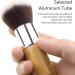 2 Piece Professional Kabuki Foundation Brush Set: Flat & Angled Top for Liquid Cream Powder - For Flawless Blending & Buffing - Buy Online on GoSupps.com