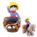 1 Piece Pet Costume Creative Dog and Cat Costume Cowboy Knight Style Halloween Pet Costume Funny Pet Clothes Dog Jumper Riding Clothes Cute Cat Clothes