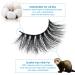 LAB EH Fake Eyelashes - 16mm to 21mm Natural Crisscross Mink Lashes - 3 Pairs 3D Layered Effect - Handmade Real Siberian Mink Fur False Lashes - Mixed Mink Lashes 3 Pairs - Buy Online on GoSupps.com