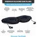 ZenShade Blackout Sleep Mask with Ear Plugs | Ultimate Comfort & Total Light Rejection | Adjustable Eye Mask for Better Sleep - Buy Online on GoSupps.com