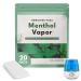 20 Pack Berkland Menthol Eucalyptus Humidifier Pads - Universal Vapor Pads for All Vks Crane Other Models - Vapopads Replacement - Natural Waterless Vaporizers Pads - Cold/Flu Symptom Relief