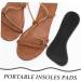 Self-Adhesive High Heel Pads - Wear-Resistant Compact Insoles | Portable Foot Pads for Comfort | Black 18.50X8.00X0.30CM - Buy Online on GoSupps.com
