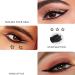 Tktouci Eyeliner Stift Liquid Eyeliner With Stamp Mold Shapes 6 Pieces Waterproof Long Lasting Makeup for Date Wedding Party Holiday Stage Cosplay - Buy Online on GoSupps.com