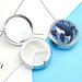 Portable 3 Compartment Pill Box - Blue Killer Whale Travel Pill Organizer for Purse & Pocket - Buy Online on GoSupps.com