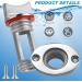 Stainless Steel Oval Garboard Transom Boat Drain Plug Kit - 2 Pack, 1 Hole Thread for 3/4 - Waterproof Seal Ring Included - Buy Online on GoSupps.com