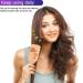 Bsisme Boar Bristle Hairbrush with Detangling Pins - Natural Wooden Paddle Hairbrush for Men and Women - Reduce Frizz and Restore Shine - Natural Wood Color - Buy Online on GoSupps.com