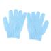 Beaupretty Bath Exfoliating Glove 2 Pair Bath Cotton White Glove Dead Skin Remover Glove Massage Bath Glove Shower Towel Exfoliating Womens Glives Bath Gloves Womens Body Scrub Gloves Miss 1 Count (Pack of 1)