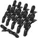 Hair Styling Clips Sectioning Alligator hair clips Duckbill Clips Non-Slip Hairdresser dedicated Partition Hairgrips For Thick Hair Large Hairpin Black