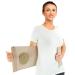 ORTONYX Premium Umbilical Hernia Belt for Men and Women / 10.25 Abdominal Binder with Hernia Support Pad - Navel Ventral Epigastric Incisional and Belly Button Hernias - Beige OX5241-10-L/XL L/XXL (35-52) Beige