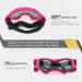 Namsan Dog Glasses - Anti-UV Waterproof Windproof Sunglasses for Small & Medium Dogs - Fashionable Pink Protective Eyewear - Buy Online on GoSupps.com