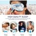 Shop Manta Ray Sleep Mask - Light Blocking Eye Cover for Travel & Naps | Soft Adjustable Blindfold for Men & Women - Buy Online on GoSupps.com