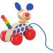Selecta 62026 Nico Pull-Along Dog Toy | Wooden Push & Pull Toy for Ages 1-3 | 12 cm | International Shipping - Buy Online on GoSupps.com