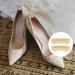 DOITOOL 4D Silicone Heel Liner 3 Pairs Set - Self-Adhesive Heel Cushions and Inserts for Foot Care Protection - Beige - Buy Online on GoSupps.com