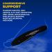 Happy Feet Orthotic Insoles for Plantar Fasciitis & Flat Feet | Gel Inserts for Men & Women | High Arch Support | M2 Size (Men 7.5-9 Women 9-10.5) - Black - Buy Online on GoSupps.com