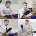 Rehabilitation Robot Gloves Both Hands - 2022 Power Upgrade Strengthen Version Hemiplegia Finger Trainer Ai Smart Chip Splint Assistive Training Equipment for Hand Pain Relief blue two hands Blue two hands L - Buy Online on GoSupps.com
