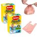 Disposable Swim Nappies with Nappy Bags - Little Swimmers Size 3-4 Nappies for Babies(7-15kg) - 24 Waterproof Nappy for Swimming - Great for Summer Outdoors Paddling Pools