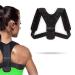 SENSESCOLLECTIONS Back Posture Corrector for Women And Men Comfy and Discreet Under Clothes Effective Clavicle Brace for Neck Shoulder Back Pain Relief Fully Adjustable Spinal Brace for Slouching Neoprene