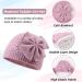 XIAOHAWANG Baby Girl Winter Hat - Cute Bow Knitted Baby Beanie for Infant Toddler Girls 6-24 Months | Purple - Buy Online on GoSupps.com