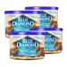 Blue Diamond Almonds Roasted Salted Flavored Snack Nuts Resealable Can (Pack of 4)