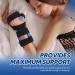 Resting Hand Splint Right & Left - Night Support for Carpal Tunnel Finger Contractures & Arthritis Recovery - Buy Online on GoSupps.com