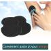 60pcs Black Underarm Sweat Pads | Armpit Sweat Shield for Excessive Sweating - Buy Online on GoSupps.com