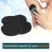 60 Armpit Sweat Pads - Fleece Welding Strips for Dresses | Black Garment Protection - Buy Online on GoSupps.com