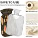 Buy KCLDECI 2L Hot Water Bottle with Lid - Perfect for Christmas Foot Warmer Pain Relief & Hot/Cold Therapy - Buy Online on GoSupps.com