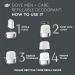 Dove Men+Care Aluminum-Free Deodorant Kit - 1.13 oz Refillable Fresh Feel Formula - Buy Online on GoSupps.com