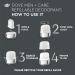 Dove Men+Care Deodorant Refill 0% Aluminum Fresh Feel - 1.13 oz (Pack of 2) - Buy Online on GoSupps.com