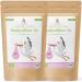 Jovitea Bio raspberry leaf tea savings set also during birth preparation - pregnancy tea - 100% natural and without the addition of sugar (2x 80g) 2x raspberry leaf tea