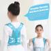 Back Posture Corrector Brace Back Shoulder Support Belt Posture Correction Belt for Belt Health Care Type a Pink XL - Buy Online on GoSupps.com