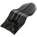 Moresoo Balayage Black Silver Clip in Human Hair Extensions | Ombre 24 Inch 7 Pieces/120g - Buy Online on GoSupps.com