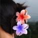 Shop Stylish Small Flower Hair Clips - Slide-Resistant Accessories for All Hair Types | Blue Red Yellow Orange Set - Buy Online on GoSupps.com