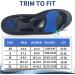 PCSsole Orthotic High Arch Support Insoles - Comfort Gel Inserts for Flat Feet, Plantar Fasciitis, Heel Spur Pain - Men's Size 8.5-10 (28cm) - Buy Online on GoSupps.com