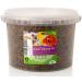 UGF - Hermetia Better than dried mealworms (3 -liter) - 85 times more calcium than living mealworms - BSFL treats for wild birds turtles rats hedgehogs hamsters - soldier larvae dried