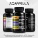 ACAPPELLA Ashwagandha Supplements with GABA Supplement 5-HTP L - Theanine Capsules and L-Tryptophan Capsule - 120 Count - Buy Online on GoSupps.com