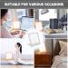 Sunlight Lamp 10000 Lux - 10000 Lux Bright Sunlight Lamps | Foldable Stand Touch Control Home Daylight Lamp with Temperature & Brightness Settings and Timer for Home White - Buy Online on GoSupps.com