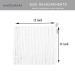 WHITEWRAP Muslin Washcloths 12x12 10-Pack - 100% Organic Cotton Soft Baby Towel Set - Buy Online on GoSupps.com