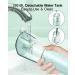 Sejoy Water Flosser for Teeth Cordless Flossers for Adults Kids Water Dental Flosser Pick Braces Flossers Rechargeable Oral Irrigator IPX7 Waterproof Gravity Ball Design Spot Spray Design Green - Buy Online on GoSupps.com