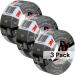 3M Duct Tape DT8 3 Pack Industrial Strength Multi-Use Black 1.88" x 60 yd Professional Grade Adhesive Black 3 Rolls Duct Tape