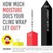 KUREHA Krewrap Plastic Cling Wrap - 65 sq ft Per Roll - Clear 3 Pack - Buy Online on GoSupps.com