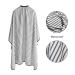 Waterproof Hairdresser Cloak - Professional Hairdressing Salon Cape for Cuts & Colors | 160x145 cm White Robe - Buy Online on GoSupps.com