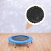 ABOOFAN Trampoline Replacement Jumping Mat Trampoline Round Mat Trampoline Accessory Black 80X80X0.2CM - Buy Online on GoSupps.com