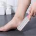 ZLONGYAN double sided foot file callus remover for feet is suitable for dry cracked feet dead skin calluses etc. foot scrubber lasts to make feet smooth heel scraper for cracked heels (pink) - Buy Online on GoSupps.com