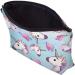 Oblique-Unique Unicorn Cosmetic Bag & Toiletry Pouch - Custom Motif (Blue Unicorns) | Shop Now! - Buy Online on GoSupps.com