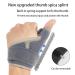SONGQEE Breathable Thumb Support Splint for Arthritis - Left/Right Hand Thumb Brace for Tenosynovitis, CMC Joint Support - Grey - Buy Online on GoSupps.com