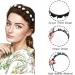 4 Pcs Rhinestone Double Layer Twist Headbands for Women - Elegant Hair Accessories for Wedding and Parties - Buy Online on GoSupps.com
