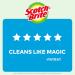 Scotch-Brite Non-Scratch Scrub Sponges - 3 Pack for Dishes & Kitchen Cleaning - Buy Online on GoSupps.com